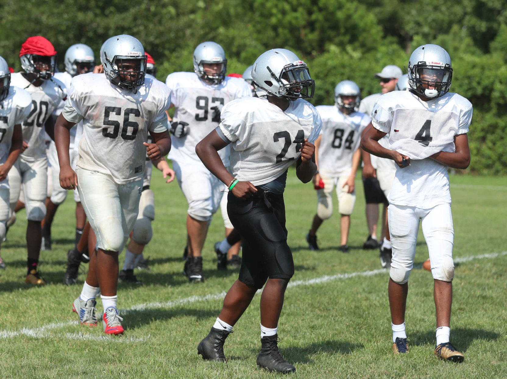 Egg Harbor Township Football practice